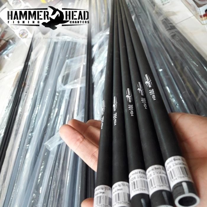 BLANK CARBON GRAPHITE HAMMERHEAD PE 0.8 1 PE 2 4