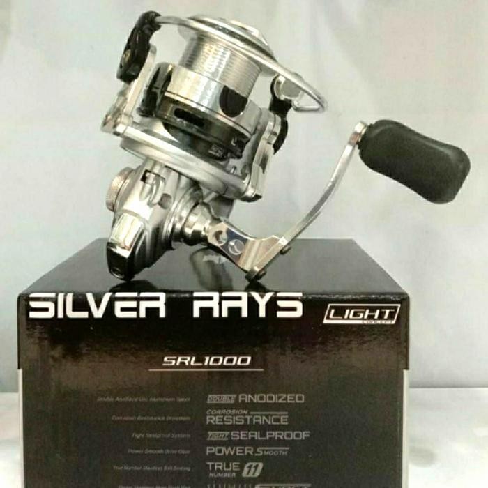 REEL TRIDENTECH SILVER RAYS LIGHT NEW SERIES - 1000 POWER HANDLE