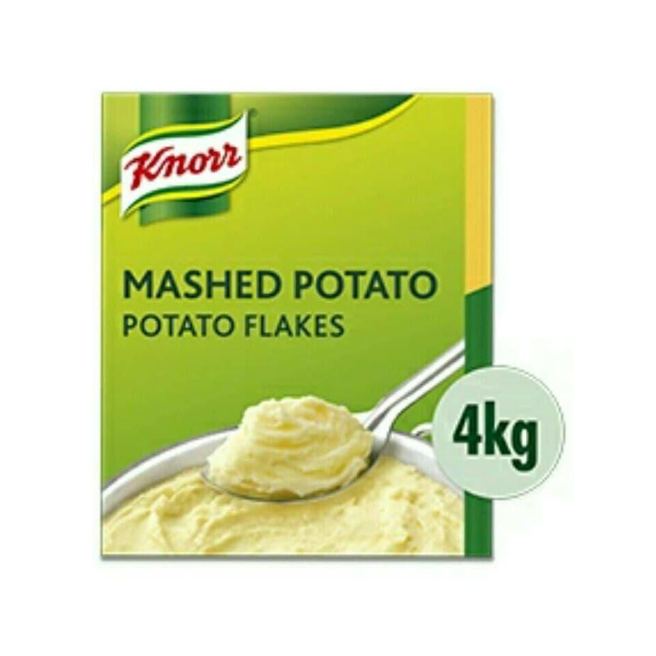 

KNORR MASHED POTATO 4KG / POTATO FLAKES / Tepung Kentang