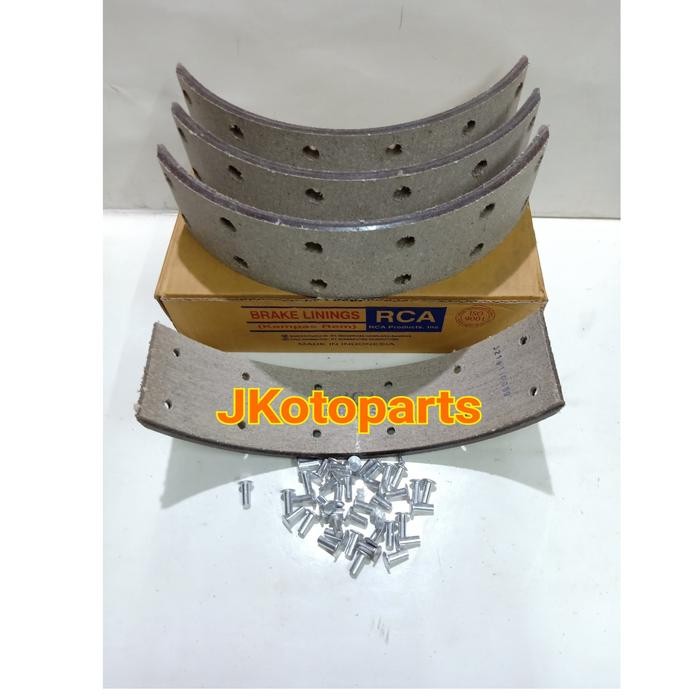 Lining Kampas Rem Belakang Dyna Rino Rca