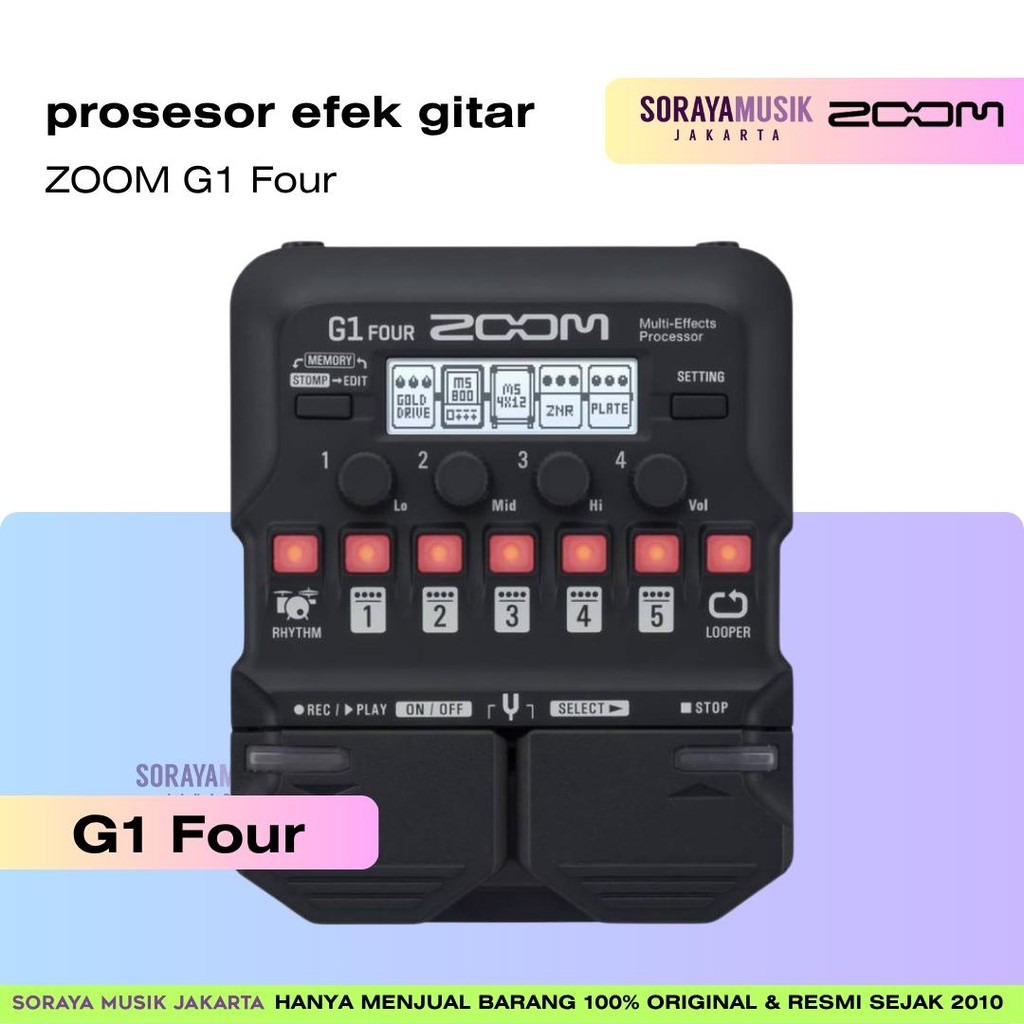 ZOOM G1 Four | Original Product