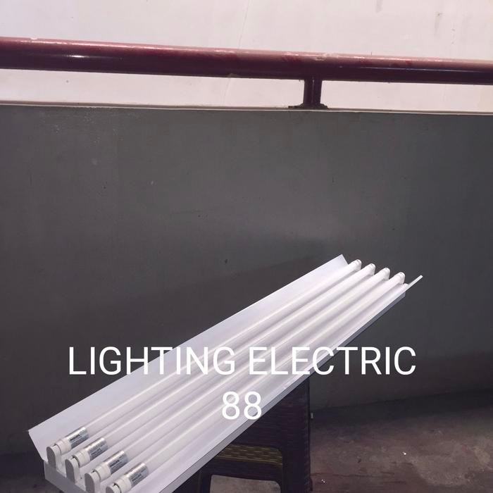 Kap lampu TKO 4x36 120CM kap lampu tko tl led 4x16W Philips