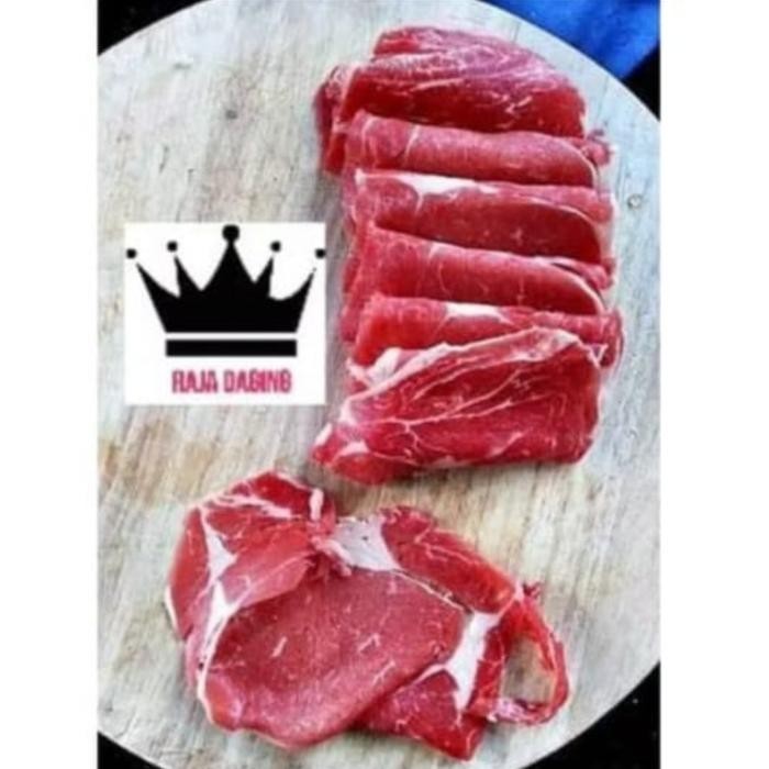 

AUST BEEF SLICE DAGING SAPI SLICE TIPIS @500gr HIGH QUALITY