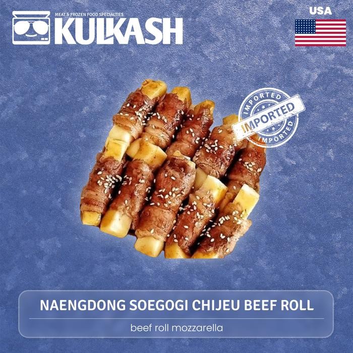 

Beef ROLL MOZARELLA Daging Balutan Keju - Naengdong Soegogi