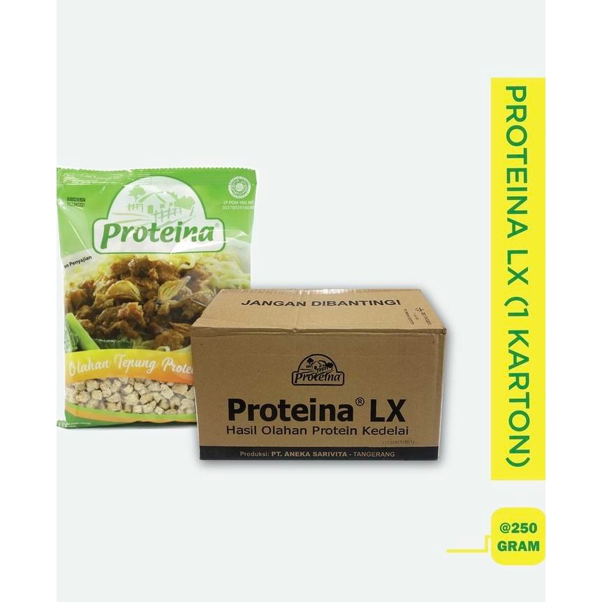 

Proteina Daging Nabati LX 250 gram 1 karton (24pcs)