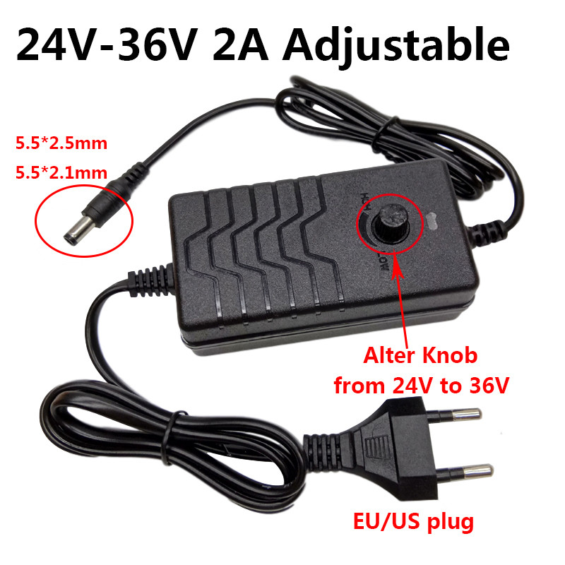 Adjustable Power Supply Adapter 24V 25V 26V 27V 28V 29V 30V 31V 32V