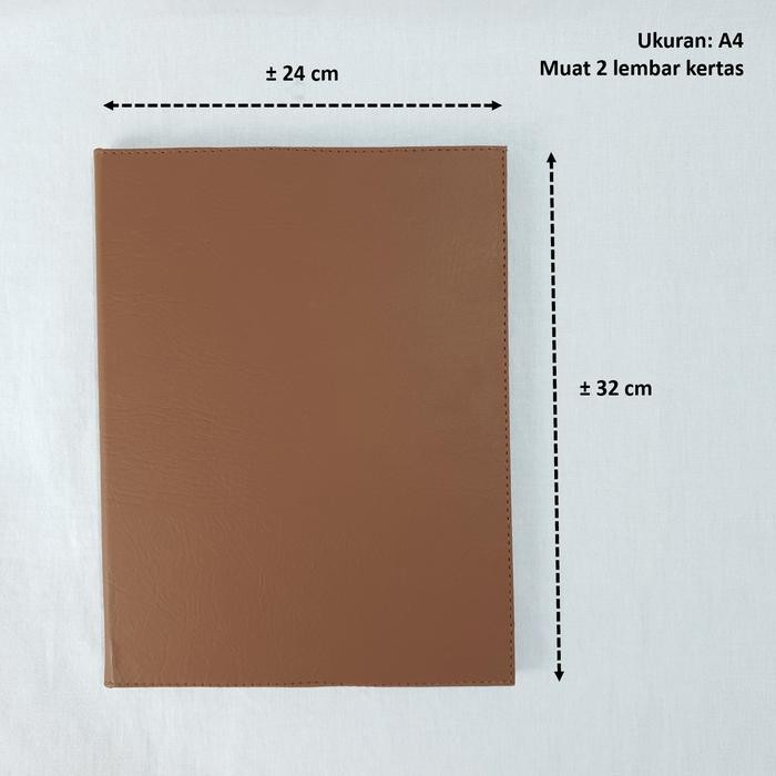 

[Deli Atk] Lusiosb Buku Menu Cafe Premium A4 Kulit Faux Leather Isi 2 Menu Book Stationery Kertas