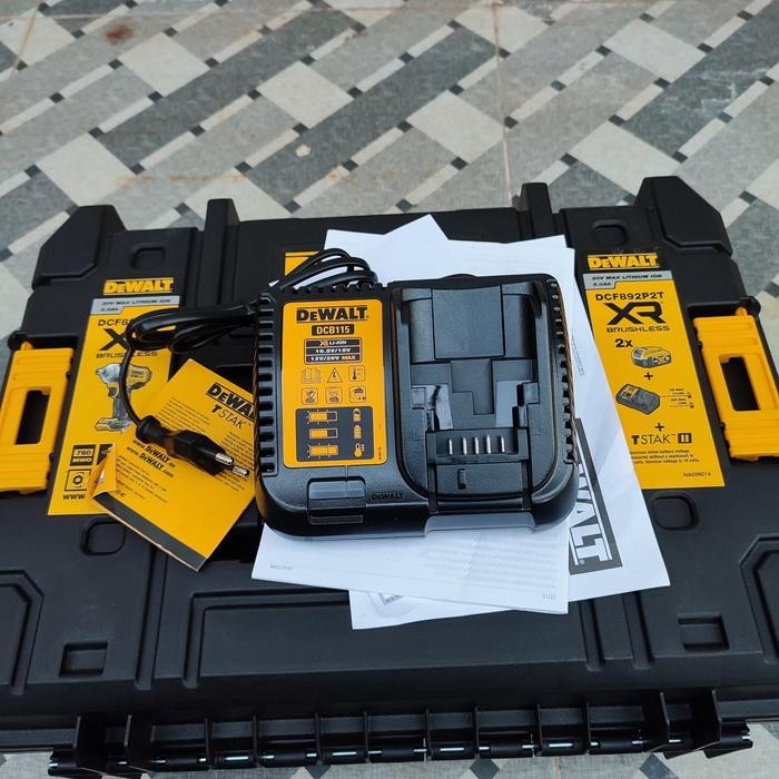 Charger Dewalt, Charger Baterai, Dewalt Dcb115