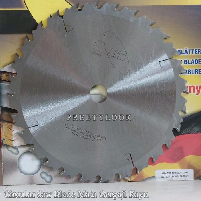 Akm Mata Gergaji Circular 12 Inch 28T Tct 300 X 28 T Germany