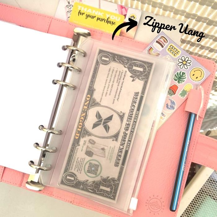 

[Deli Atk] Binder Nabung A6 Paket Kombo Warna Polos Special A6 6 Ring