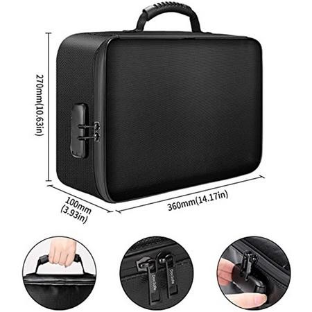 

[Deli Atk] Tas Anti Api Tas Dokumen Anti Api Air Dengan Kunci & Resleting