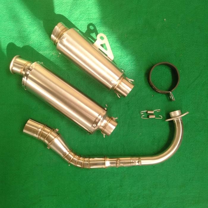 knalpot racing fullsis mio karbu ,mio soul karbu