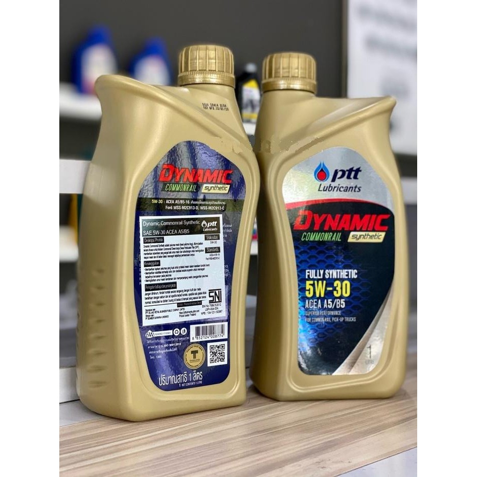 Oli Ptt Diesel Ptt Dynamic Commonrail Synthetic Diesel 5W-30