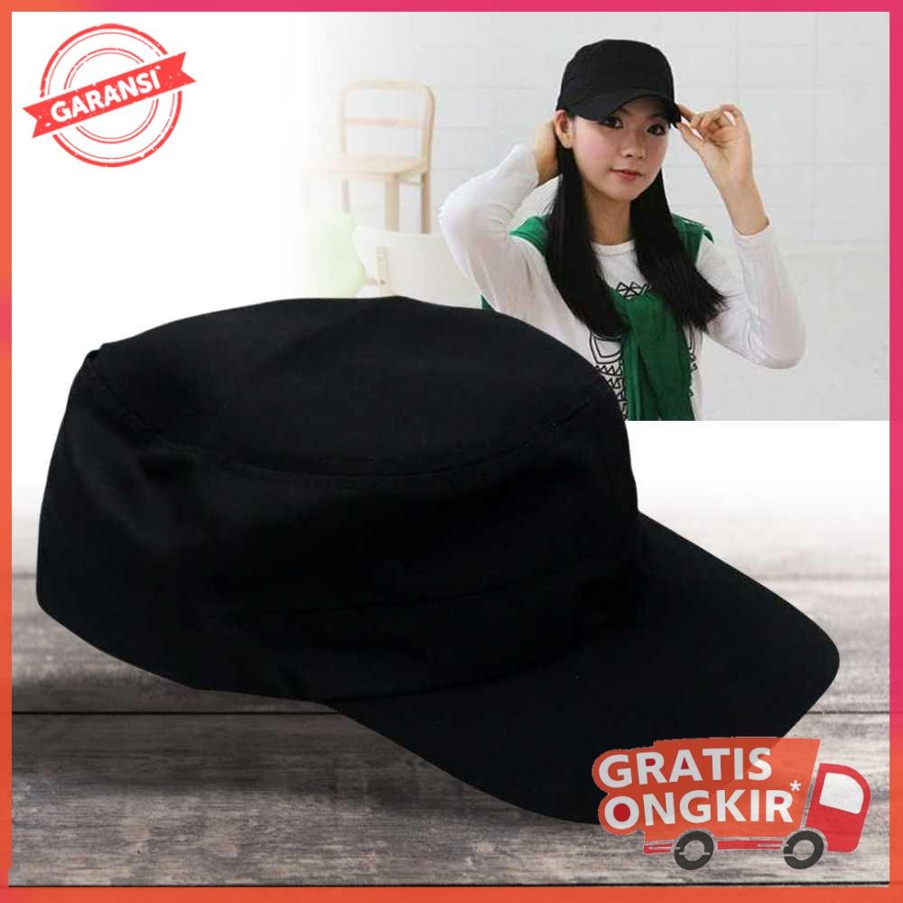 Topi Komando Pria Wanita Polos Polyester - F314