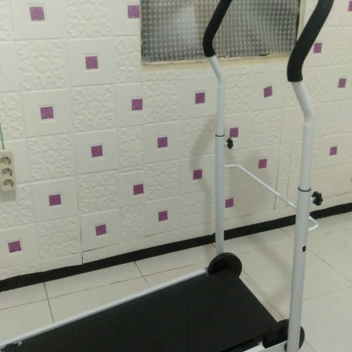 Alat Olahraga Fitness Lari Treadmill Manual 1 Fungsi Mini