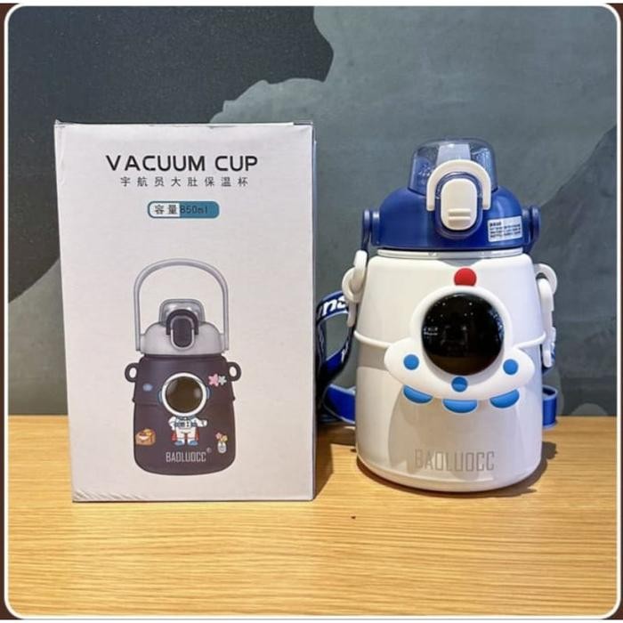 Botol Minum Stainless 316 Botol Minum Stainless Astronot 850ML Tali Vacuum