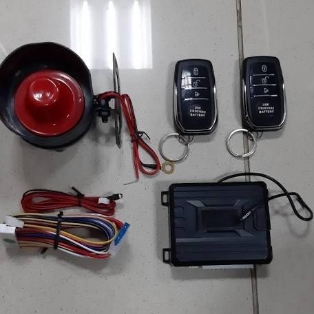 Alarm Mobil Premium Model Remote Kunci Fortuner Vrz Universal