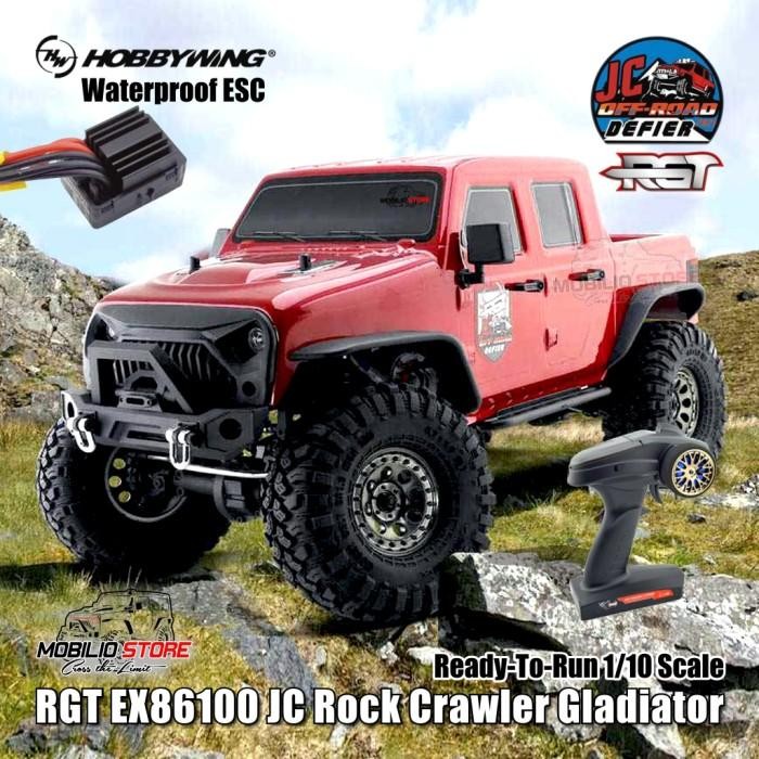 BARU RC RGT EX86100 V2 JC ROCK CRAWLER CRUISER DEFIER 4X4 OFFROAD 1/10 PACKING AMAN