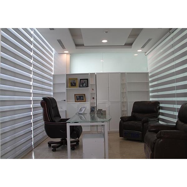 Onna Rainbow Blinds - Tirai Jendela Gulung Tarik Roller Blinds Zebra