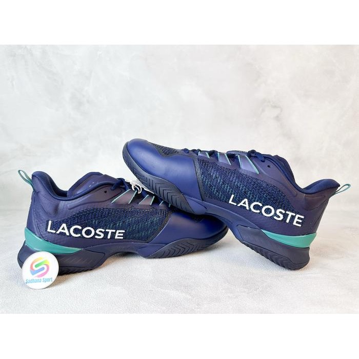 Sepatu Tenis Lacoste Ag-Lt23 Ultra Navy/Green Terlaris