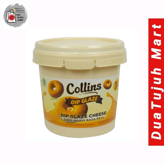 

Collins Dip Glaze Cheese (Keju) 1 Kg