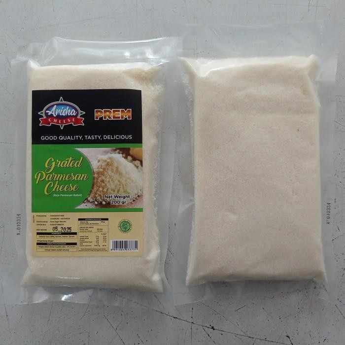 

arisha keju parmesan premium kemasan 200 gram keju parmesan bubuk