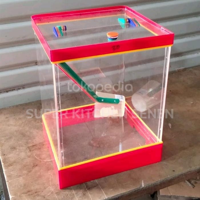 Aquarium Es Buah 20 Liter Tempat Es Buah Bahan Akrilik