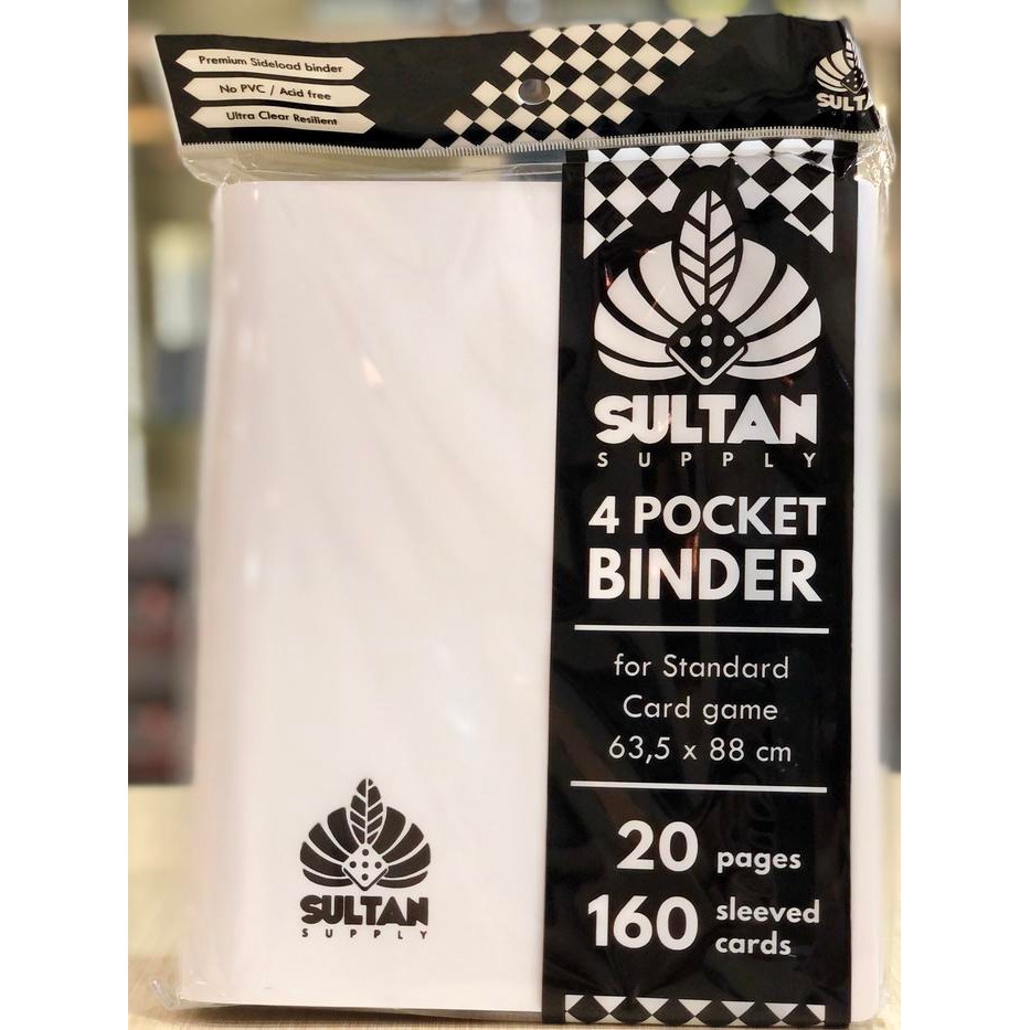 

SULTAN 4-POCKET BINDER WHITE KODE 52