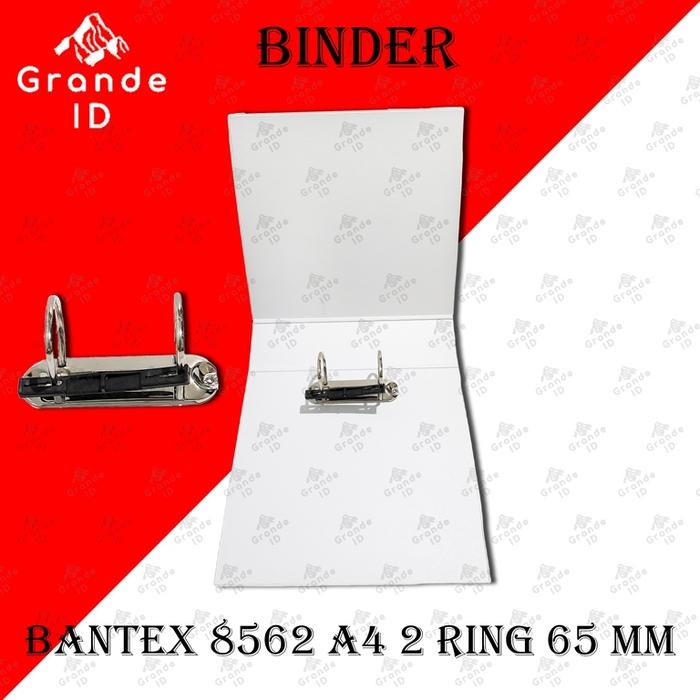 

BINDER BANTEX 8562 A4 2 RING 65 MM INSERT RING BINDER KODE 867