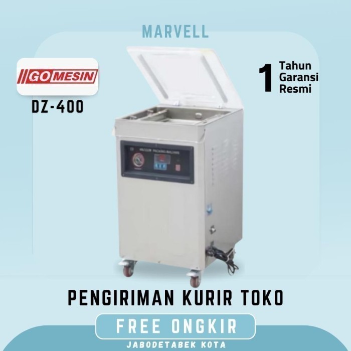 Vacuum Sealer Dz-400-2E Mesin Vakum Hampa Udara Industri 40Cm Dz400