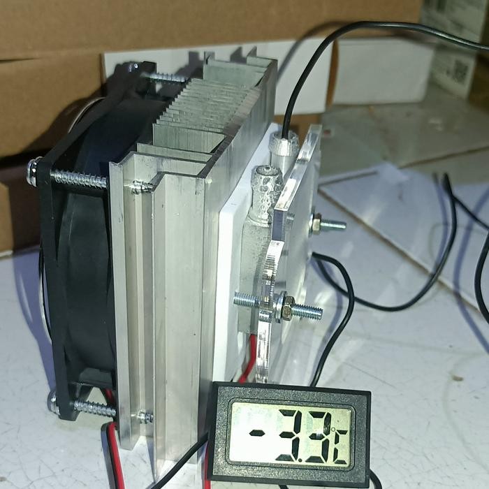 Paket Komplit Peltier Dengan Waterblock, Power Supply Dan Kabel