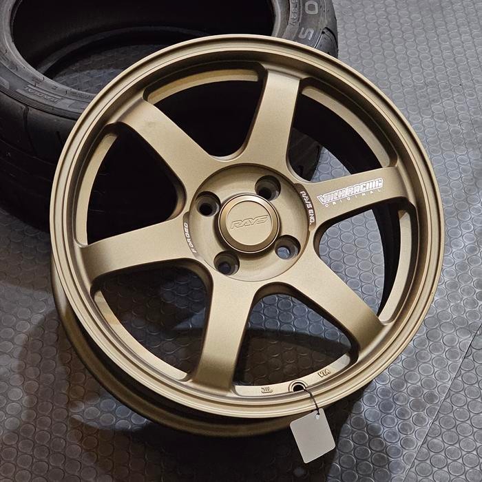 Velg Rep Volk Rays Te37 Sonic R16 Bronze