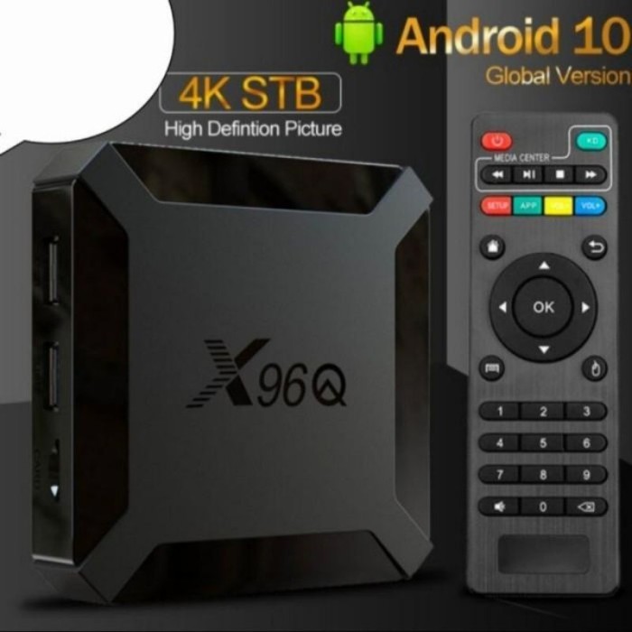 (Expert) STB Android Tv Box Smart Tv Box X96Q