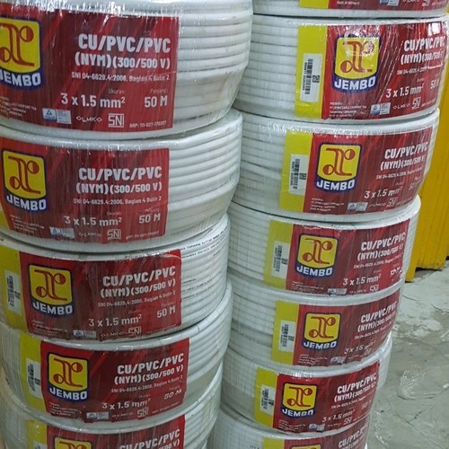 (Expert) Kabel JEMBO NYM 3x1.5 Kabel Listrik JEMBO NYM JEMBO 3x1.5 -
