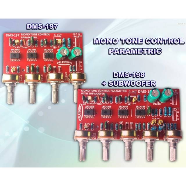 (Expert) TONE CONTROL SUB PARAMETRIC MONO DMS-198