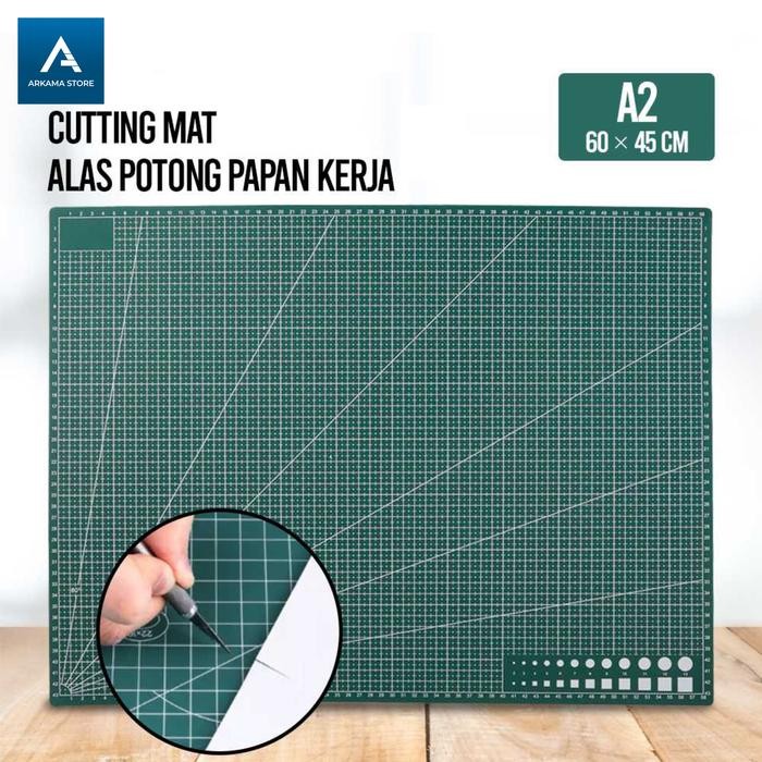 

alas potong a2 working pad cutting mat papan ukur kerja 60 x 45 cm