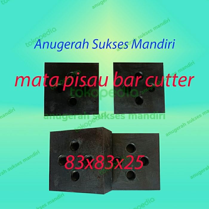 

mata pisau bar cutter 83 x 83 x 25 - mata pisau bar cutting GQ 40