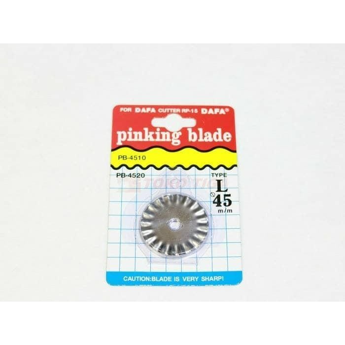 

PINKING BLADE - REFILL ROTARY CUTTER 45MM - MATA PISAU GERI
