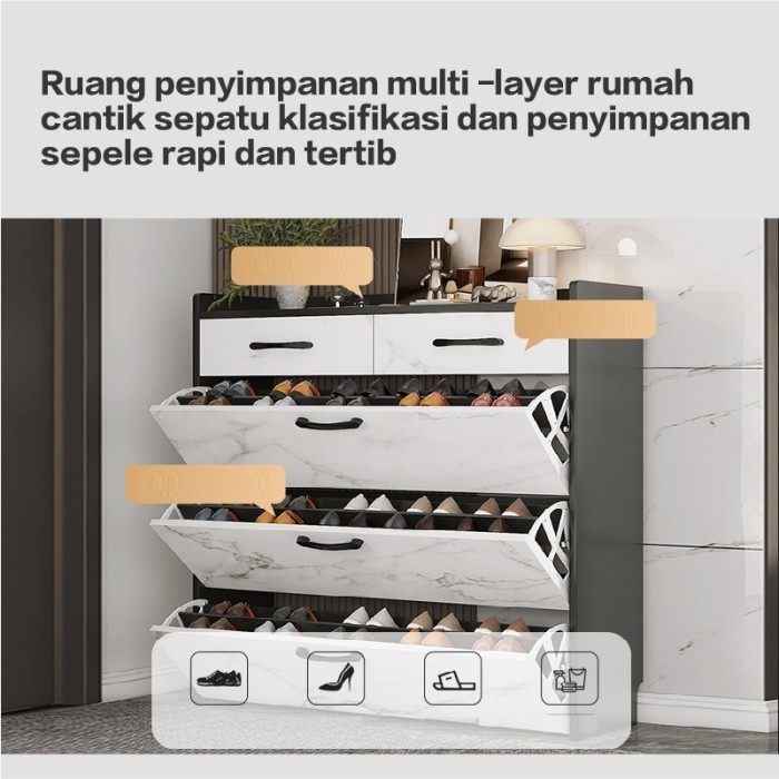 Rak Sepatu Tertutup / Rak Sepatu Minimalis /Lemari Sepatu