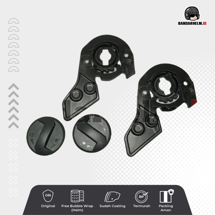 (Expert) PAKET KOMPLIT SEPASANG Rachet + Kuncian Helm ZEUS 811 / ZEUS 813