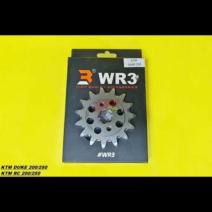 Gear Gir Depan Wr3 520 X 14T 15T Ktm Duke Rc 200 250