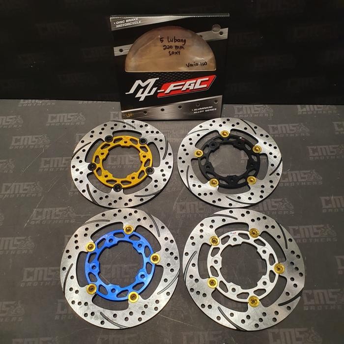 Disc Floating Piringan Cakram Mu Fac 220Mm Lubang 5 Vario 150 2018