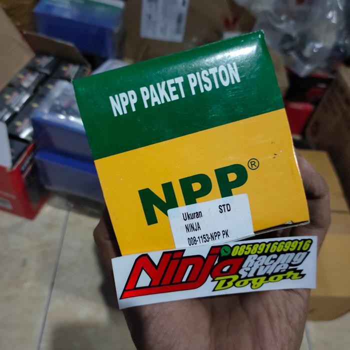 piston kit npp ninja r, ninja ss, ninja rr - seher standar ninja