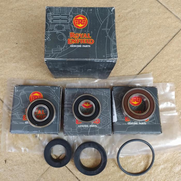 Bearing Roda Belakang Set Royal Enfield Bullet Classic Tromol