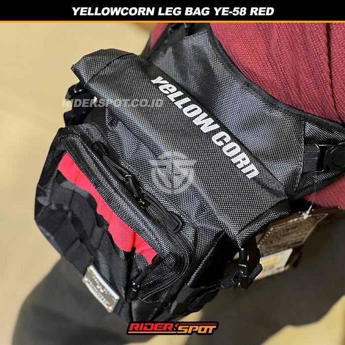 New Tas Yellowcorn Leg Bag Riding Bag Ye 58 Red Tas Kaki Yellow Corn Ori Termurah