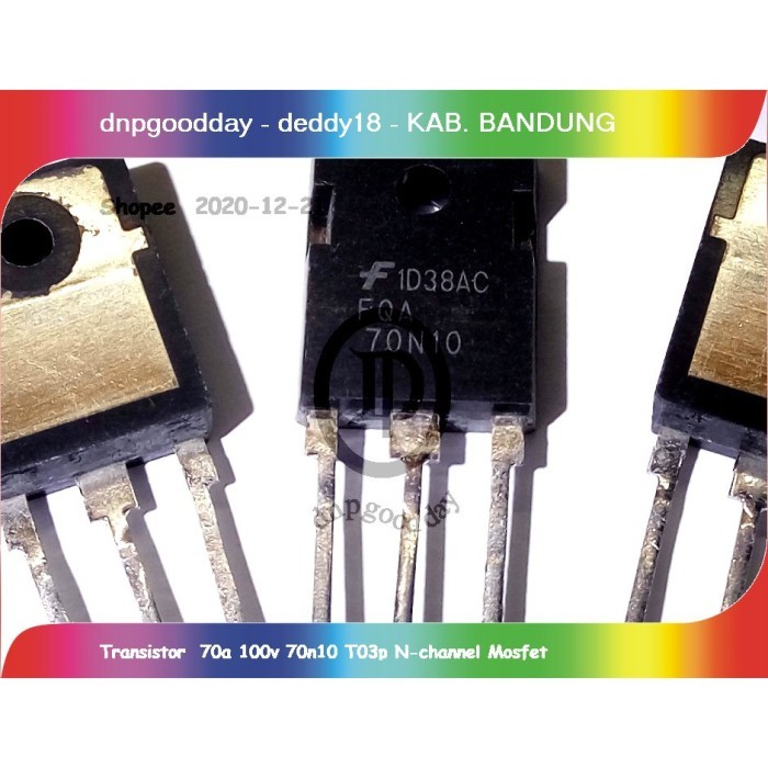 (Expert) Transistor 70a 100v 70n10 T03p N-channel Mosfet
