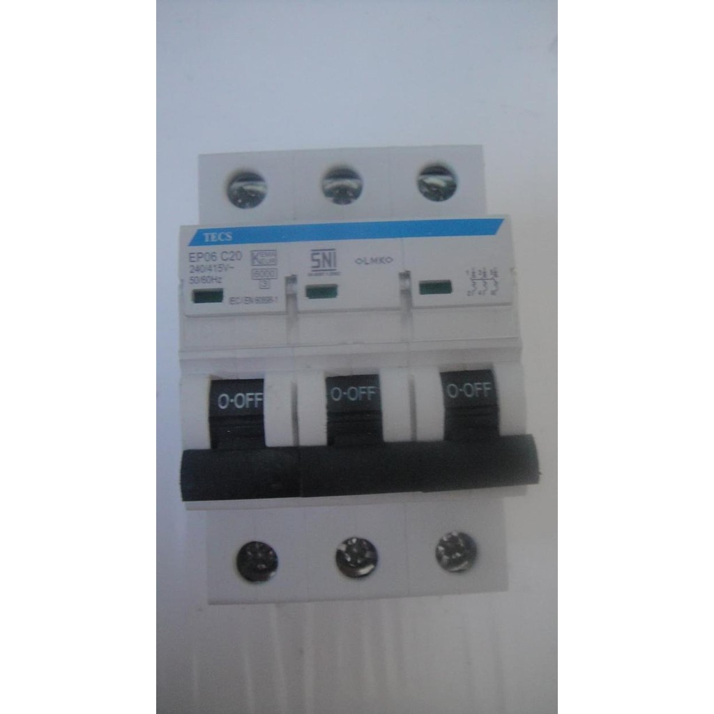 Mcb Terasaki Mcb 3P 2A 6 Ka