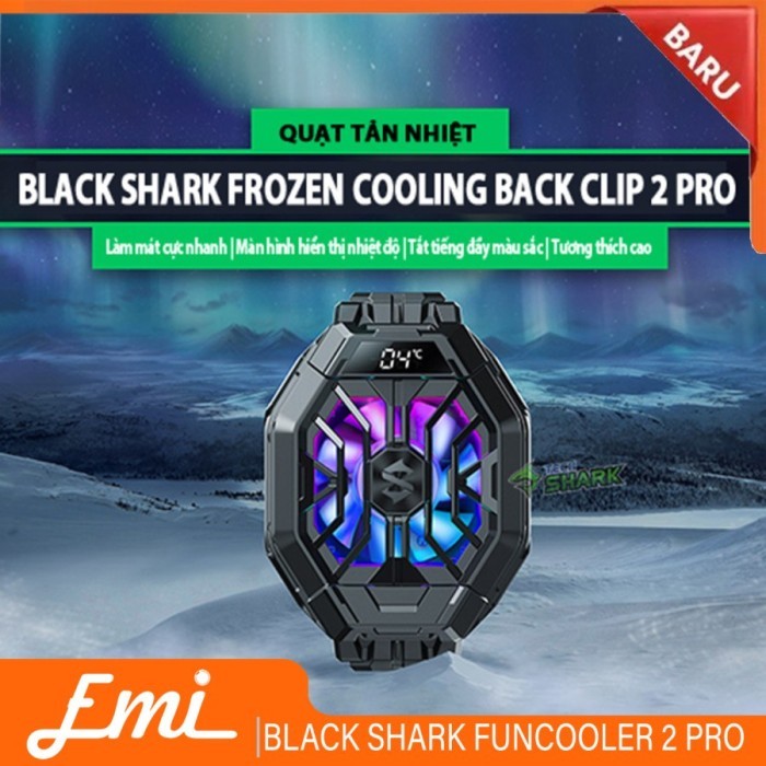 (Expert) BLACK SHARK FUNCOOLER 2 PRO BR30-BS Kipas Pendingin Handphone