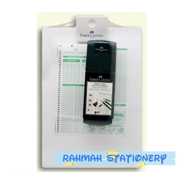 

Product Laris Faber-Castell Paket Ujian Mantap Acrylic