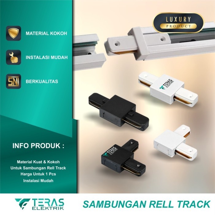 [Expert] Sambungan rel penyambung lampu rel track spotlight